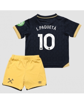 West Ham United Lucas Paqueta #10 Maglia Gara Terza Repliche 2025-26 Bambino Maniche Corte